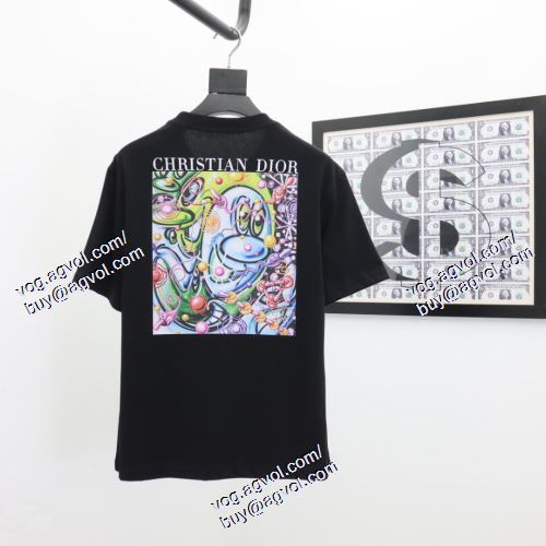  ディオール DIOR 半袖Tシャツ DIORコピー 2021春夏 2色可選 注目のアイテム