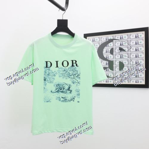  3色可選 半袖Tシャツ 高級感を引き立てる DIORスーパーコピー 激安 2021春夏 ディオール DIOR