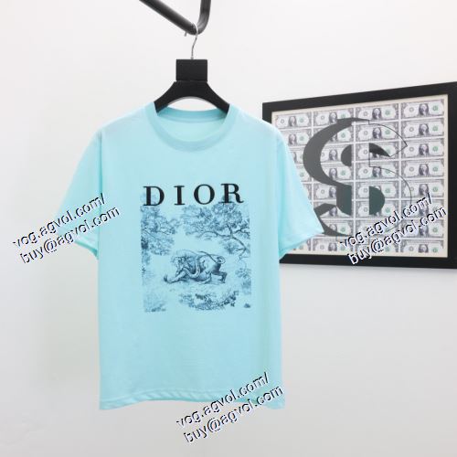  3色可選 半袖Tシャツ 高級感を引き立てる DIORスーパーコピー 激安 2021春夏 ディオール DIOR