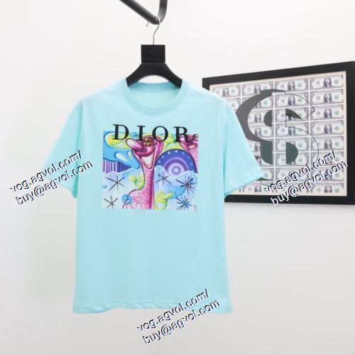  2021春夏 ディオール DIOR 2色可選 DIORコピーブランド 半袖Tシャツ 高級感ある