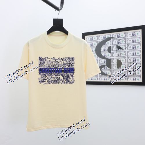  ディオール DIOR 2021春夏 数に限りがある DIORブランドスーパーコピー 2色可選 半袖Tシャツ 