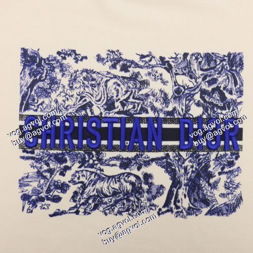  ディオール DIOR 2021春夏 数に限りがある DIORブランドスーパーコピー 2色可選 半袖Tシャツ
