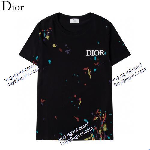  ディオール DIOR 2021春夏 大人っぼい DIORブランド コピー 2色可選 半袖Tシャツ