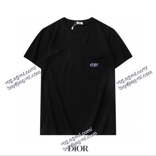  ディオール DIOR ムダな装飾を排したデザイン DIORコピー 2021春夏 2色可選 半袖Tシャツ