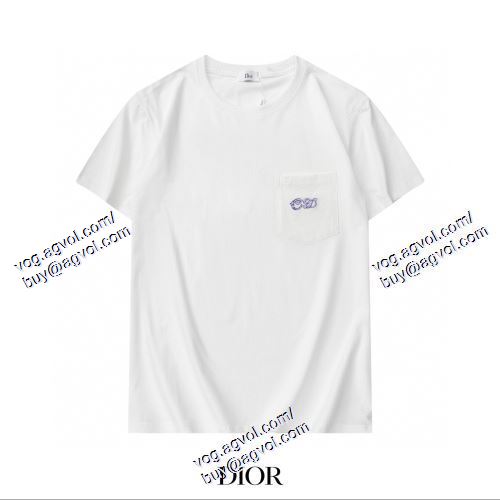 ディオール DIOR ムダな装飾を排したデザイン DIORコピー 2021春夏 2色可選 半袖Tシャツ