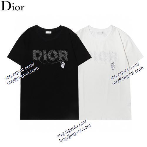  DIORスーパーコピー 代引 2色可選 半袖Tシャツ オリジナル ディオール DIOR 2021春夏 