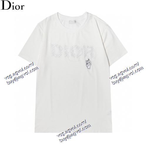  DIORスーパーコピー 代引 2色可選 半袖Tシャツ オリジナル ディオール DIOR 2021春夏 