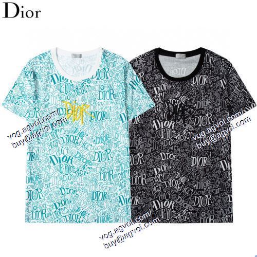 2021春夏 ディオール DIOR 人気激売れ DIORブランドコピー 2色可選 半袖Tシャツ