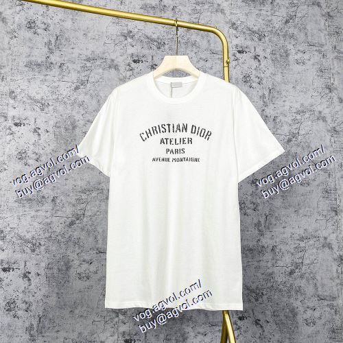  ディオール DIOR めちゃくちゃお得 2色可選 半袖Tシャツ DIOR偽物ブランド 2021春夏