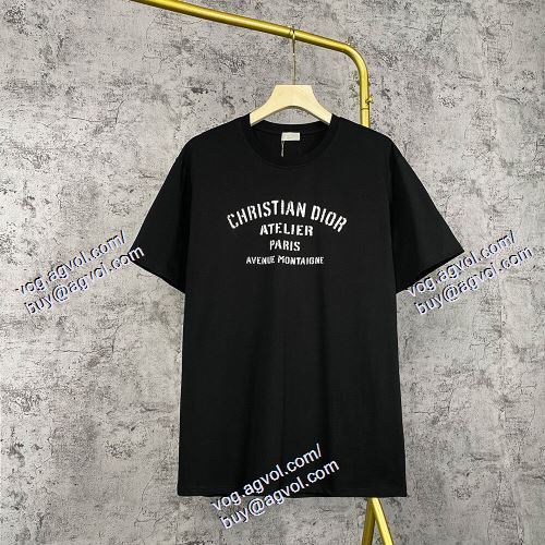  ディオール DIOR めちゃくちゃお得 2色可選 半袖Tシャツ DIOR偽物ブランド 2021春夏