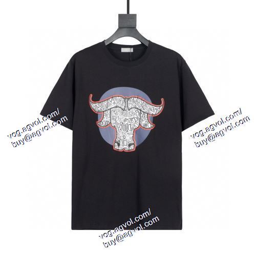 ディオール DIOR 2色可選 大特価 半袖Tシャツ DIOR偽物ブランド 2021春夏