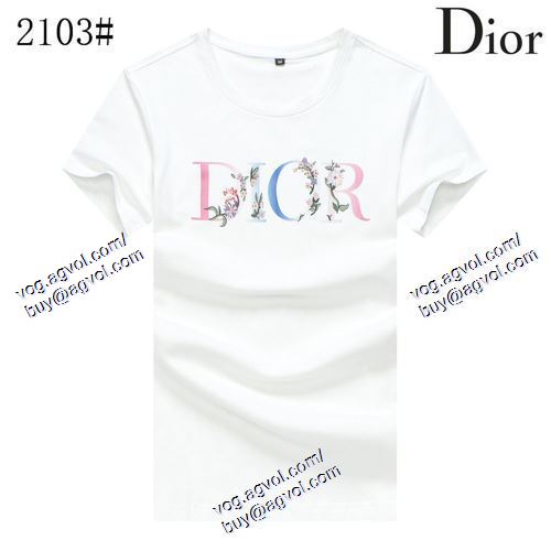  人気が爆発 ディオール DIOR 半袖Tシャツ 2021春夏 DIORブランド コピー 2色可選 