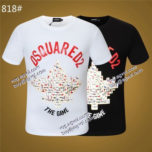  半袖シャツ ディースクエアード DSQUARED2 2色可選 DSQUARED2ブランドコピー 人気 ランキング 2021春夏