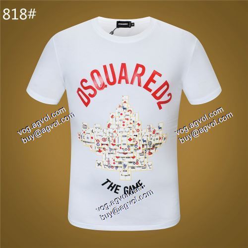  半袖シャツ ディースクエアード DSQUARED2 2色可選 DSQUARED2ブランドコピー 人気 ランキング 2021春夏