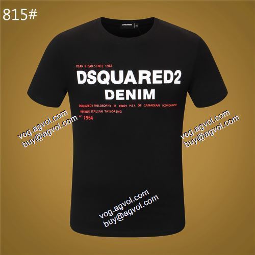  超目玉 ディースクエアード DSQUARED2 2色可選 DSQUARED2ブランドスーパーコピー 2021春夏 半袖シャツ