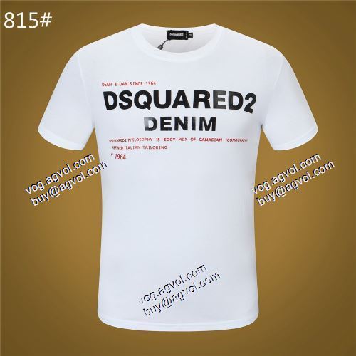  超目玉 ディースクエアード DSQUARED2 2色可選 DSQUARED2ブランドスーパーコピー 2021春夏 半袖シャツ