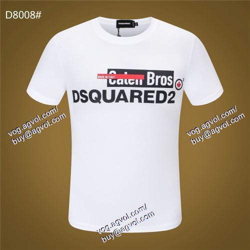  半袖Tシャツ ディースクエアード DSQUARED2 2色可選 DSQUARED2コピー ◆モデル愛用◆ 2021春夏
