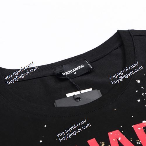  2021春夏 ディースクエアード DSQUARED2 2色可選 DSQUARED2コピー ブランド 半袖Tシャツ 超人気美品◆