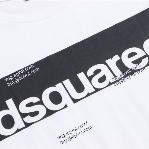  DSQUARED2ブランド 偽物 通販 2021春夏 ディースクエアード DSQUARED2 2色可選 半袖Tシャツ 高級感演出