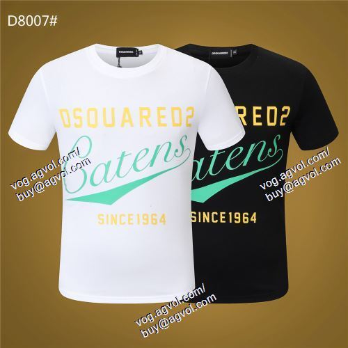  ディースクエアード DSQUARED2 2色可選 半袖Tシャツ 2021春夏 一味違うケーブル編みが魅力満点 DSQUARED2コピーブランド