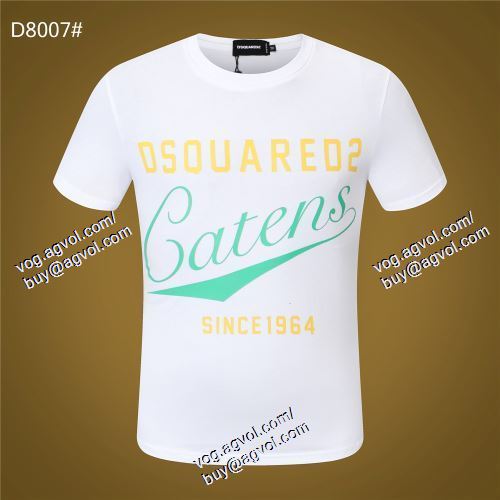  ディースクエアード DSQUARED2 2色可選 半袖Tシャツ 2021春夏 一味違うケーブル編みが魅力満点 DSQUARED2コピーブランド