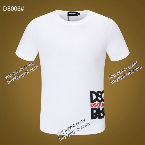  ディースクエアード DSQUARED2 2色可選 半袖Tシャツ DSQUARED2スーパーコピー 代引 2021春夏 高級感溢れるデザイン