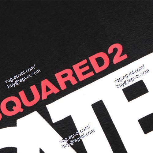  DSQUARED2ブランドスーパーコピー 2021春夏 2色可選 半袖Tシャツ 上質 大人気！ ディースクエアード DSQUARED2