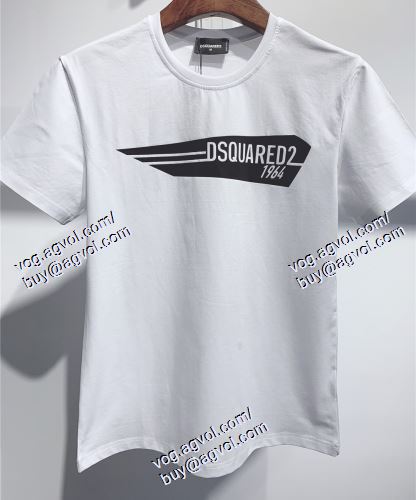  耐久性に優れ ディースクエアード DSQUARED2 2021春夏 2色可選 半袖Tシャツ DSQUARED2ブランド コピー