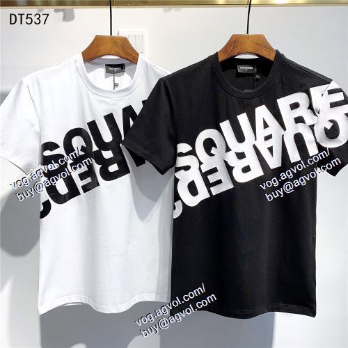  ディースクエアード DSQUARED2 2021春夏 高級感を引き立てる DSQUARED2コピーブランド 2色可選 半袖Tシャツ