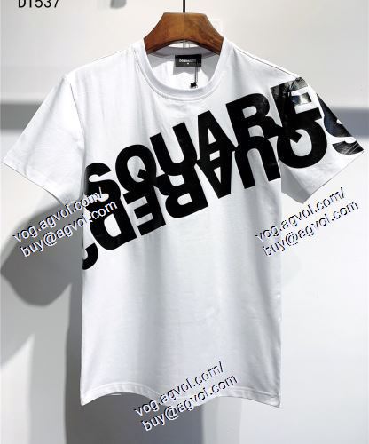  ディースクエアード DSQUARED2 2021春夏 高級感を引き立てる DSQUARED2コピーブランド 2色可選 半袖Tシャツ