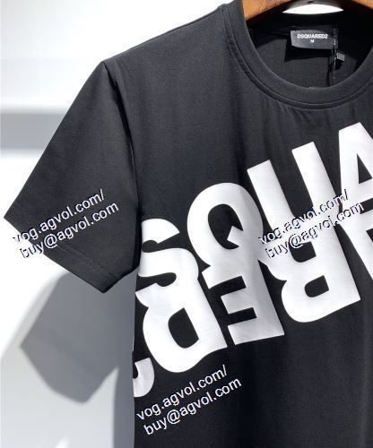  ディースクエアード DSQUARED2 2021春夏 高級感を引き立てる DSQUARED2コピーブランド 2色可選 半袖Tシャツ