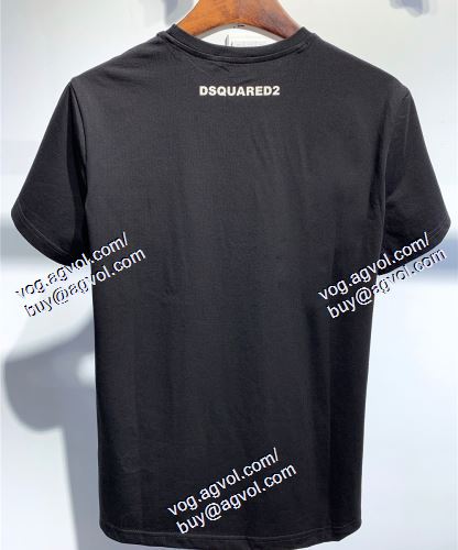  高級感ある DSQUARED2偽物ブランド 2色可選 半袖Tシャツ ディースクエアード DSQUARED2 2021春夏