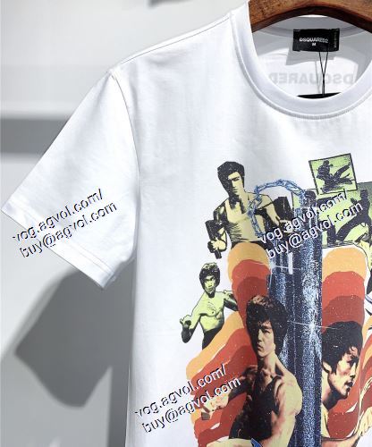  高級感ある DSQUARED2偽物ブランド 2色可選 半袖Tシャツ ディースクエアード DSQUARED2 2021春夏