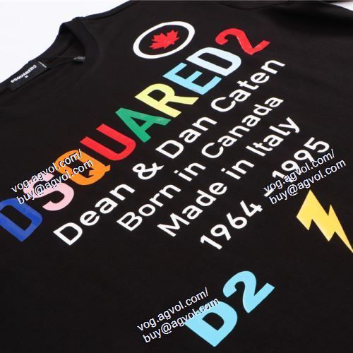 ディースクエアード DSQUARED2 2色可選 半袖Tシャツ DSQUARED2スーパーコピー 代引 2021春夏 人気 ランキング