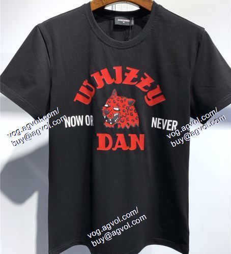  2021春夏 ディースクエアード DSQUARED2 2色可選 ムダな装飾を排したデザイン 半袖Tシャツ DSQUARED2コピー ブランド