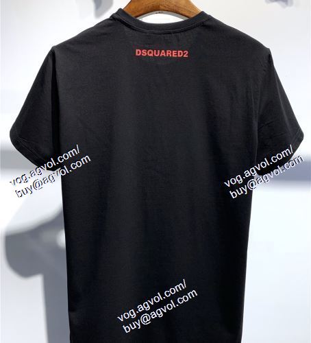  2021春夏 ディースクエアード DSQUARED2 2色可選 ムダな装飾を排したデザイン 半袖Tシャツ DSQUARED2コピー ブランド