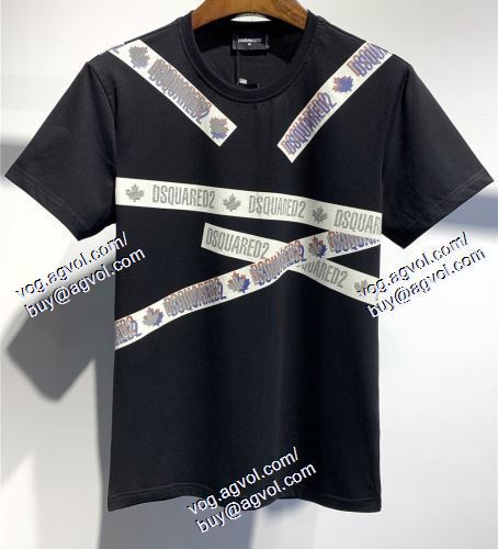  2021春夏 DSQUARED2スーパーコピー 激安 ディースクエアード DSQUARED2 2色可選 半袖Tシャツ お洒落に魅せる