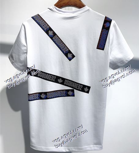  2021春夏 DSQUARED2スーパーコピー 激安 ディースクエアード DSQUARED2 2色可選 半袖Tシャツ お洒落に魅せる