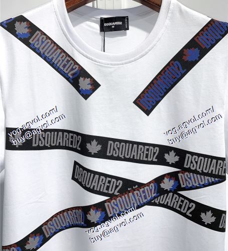  2021春夏 DSQUARED2スーパーコピー 激安 ディースクエアード DSQUARED2 2色可選 半袖Tシャツ お洒落に魅せる