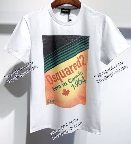  ディースクエアード DSQUARED2 スタイリッシュな印象 2021春夏 2色可選 半袖Tシャツ DSQUARED2コピーブランド
