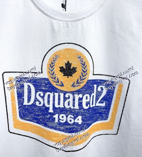  2色可選 超目玉 半袖Tシャツ DSQUARED2偽物ブランド ディースクエアード DSQUARED2 2021春夏