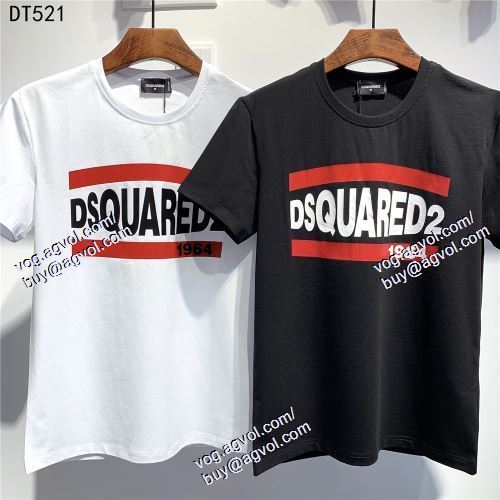  ディースクエアード DSQUARED2 3色可選 半袖Tシャツ DSQUARED2スーパーコピー 代引 オリジナル 2021春夏 