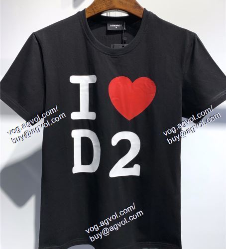  DSQUARED2ブランドスーパーコピー 2021春夏 ディースクエアード DSQUARED2 デザイン性の高い 2色可選 半袖Tシャツ