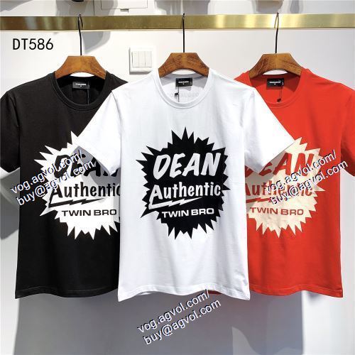  2021春夏 ディースクエアード DSQUARED2 大好評 3色可選 半袖Tシャツ DSQUARED2ブランドコピー