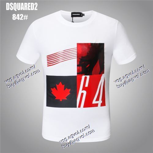  ディースクエアード DSQUARED2 半袖Tシャツ 2021春夏 DSQUARED2ブランド コピー 2色可選 存在感のある