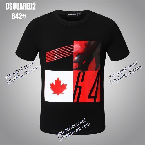  ディースクエアード DSQUARED2 半袖Tシャツ 2021春夏 DSQUARED2ブランド コピー 2色可選 存在感のある