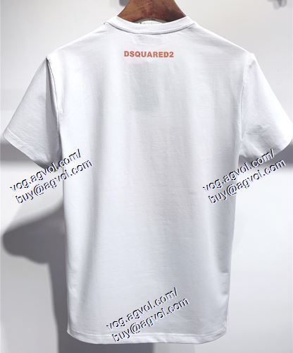  ディースクエアード DSQUARED2 ファッション 人気 DSQUARED2コピー 2021春夏 半袖Tシャツ 2色可選 