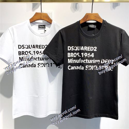  半袖Tシャツ 2色可選  DSQUARED2ブランド 偽物 通販 おすすめ/オススメ 2021春夏 ディースクエアード DSQUARED2