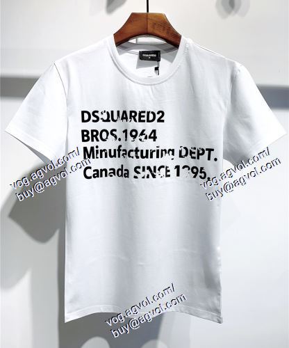  半袖Tシャツ 2色可選  DSQUARED2ブランド 偽物 通販 おすすめ/オススメ 2021春夏 ディースクエアード DSQUARED2