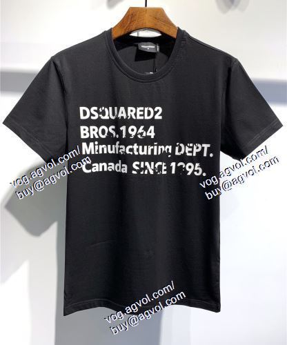  半袖Tシャツ 2色可選  DSQUARED2ブランド 偽物 通販 おすすめ/オススメ 2021春夏 ディースクエアード DSQUARED2